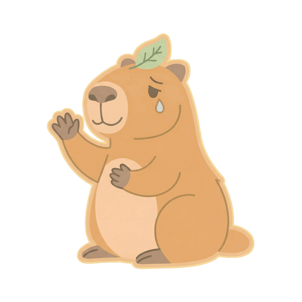 Moa the capybara