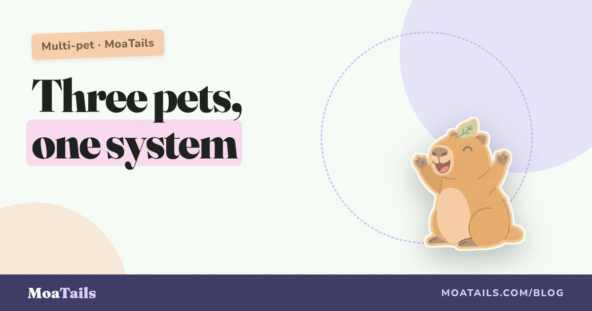 The Best App Setup for Multi-Pet Households (2 Dogs, a Cat, and a Hamster)