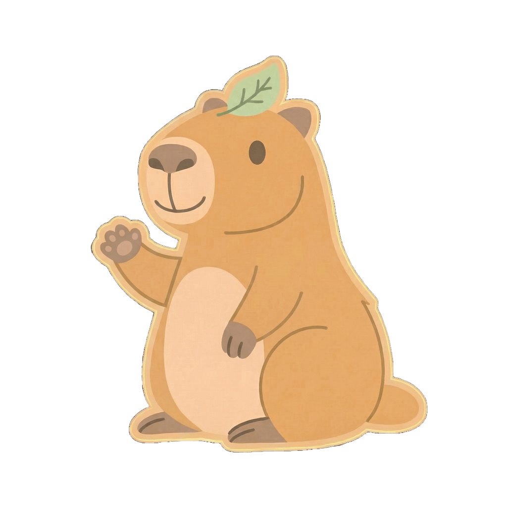 Moa the capybara
